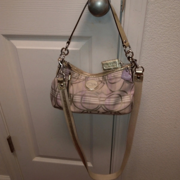 Rare vintage Coach CrossBody Swing Pack Shoulder Bag Purse - Picture 3 of 6